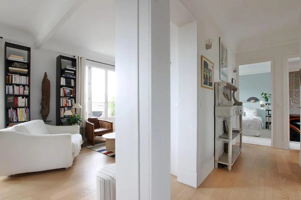 Apartmán Stunning Flat With Terrasse - Trocadero Paříž